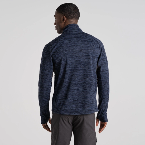 Men's Tarbert Half Zip Fleece | Blue Navy