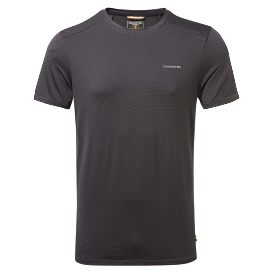 Men's Atmos Short Sleeved T-Shirt | Black Pepper