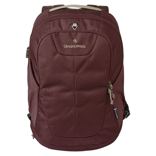 25L Anti-Theft Backpack | Red Brick