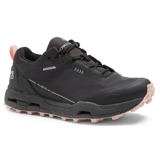 Women's Adflex Low Boots | Black/Pink Clay