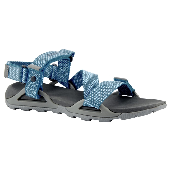 Women's Lady Locke Sandals | Cloud Grey / Harbour Blue