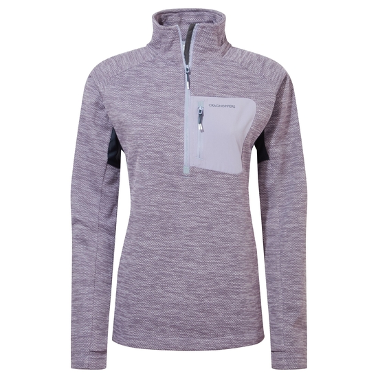 Women's Trina Half Zip Fleece | Purple Haze