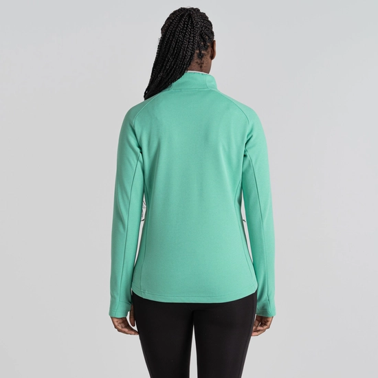 Women's Dynamic Pro Half Zip Fleece | Ocean Green