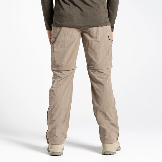 Men's NosiLife Convertible II Trousers | Pebble