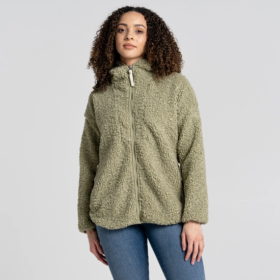 Women's Orlena Hooded Jacket | Willow Green