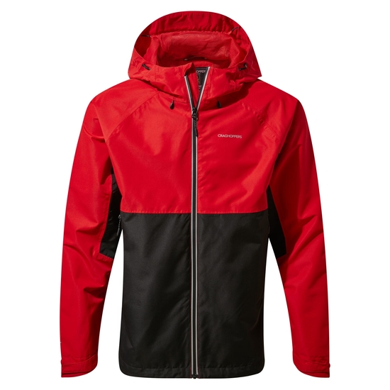 Men's Waterproof Atlas Jacket | Sriracha / Black