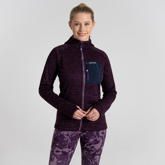 Women's Trina Hooded Jacket | Damson