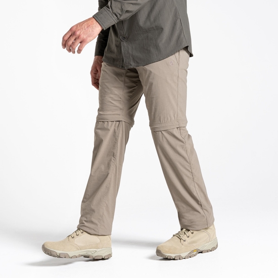 Men's NosiLife Men's Pro Convertible II Trousers | Pebble