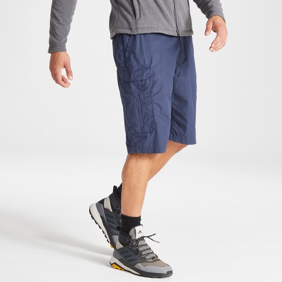 Men's Kiwi Long Shorts | Steel Blue
