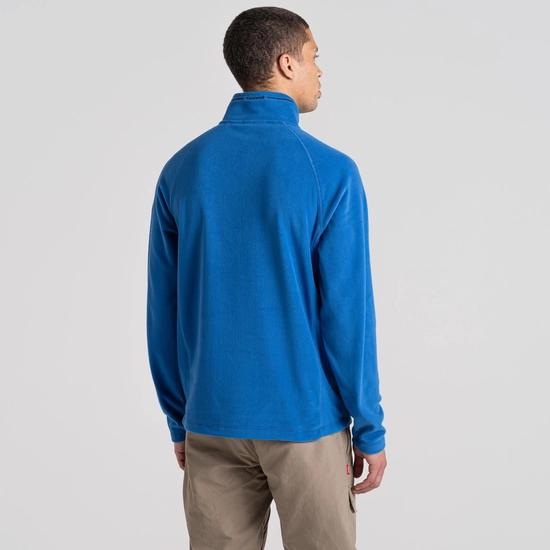 Men's Corey Half Zip Fleece | Bolt Blue