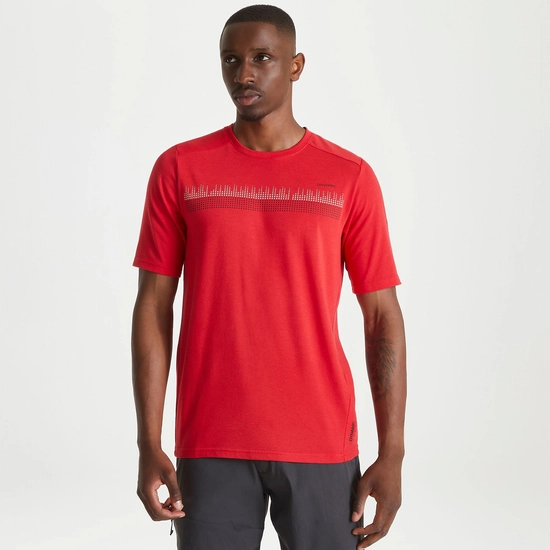 Dynamic Short Sleeved T-Shirt Sriracha Red | Sriracha Red