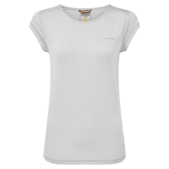 Women's Atmos Short Sleeved T-Shirt | Luna Grey