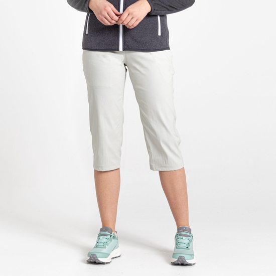 Women's Kiwi Pro II Crop Trousers | Dove Grey