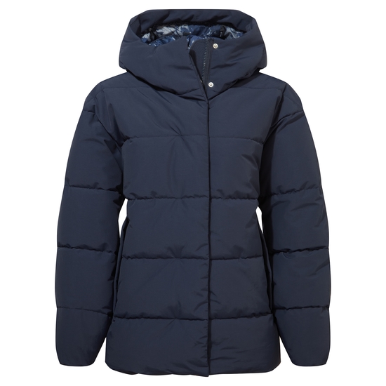 Women's Madora Insulated Hooded Jacket | Blue Navy