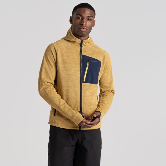 Men's Tarbert Hooded Jacket | Pale Ochre