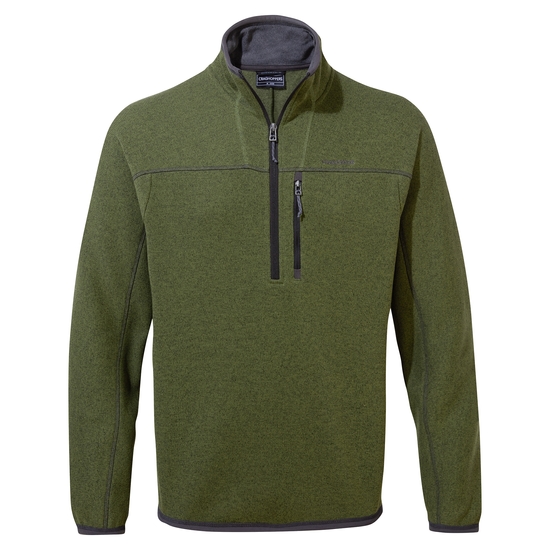 Men's Torney Half Zip Fleece | Loden Green