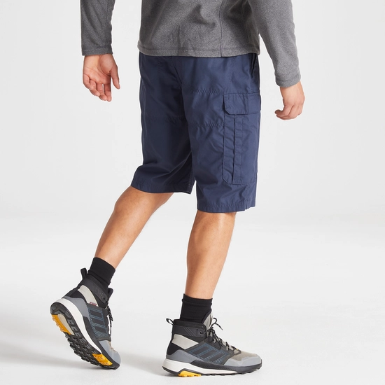 Men's Kiwi Long Shorts | Steel Blue