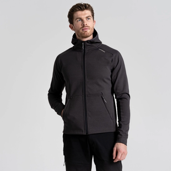 Men's Dynamic Pro Hooded Jacket | Black Pepper Marl