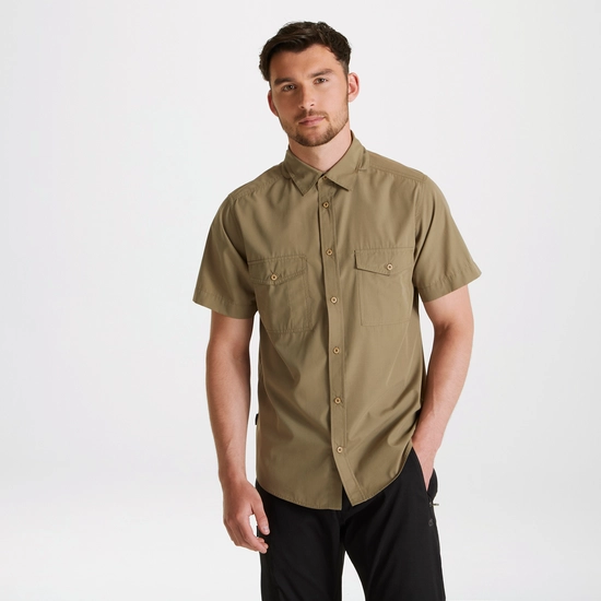 Men's Expert Kiwi Short Sleeved Shirt | Black