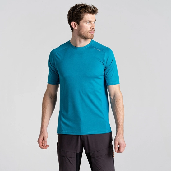 Men's Dynamic Pro Short Sleeved T-Shirt | Scuba Blue