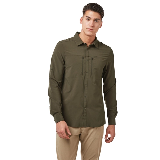 Men's NosiLife Pro IV Long Sleeved Shirt | Woodland Green