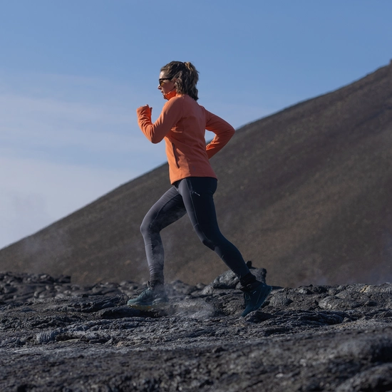 Women's Dynamic Pro Half Zip Fleece | Fusion Coral