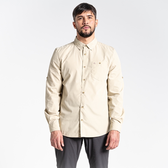 Men's Kiwi Ridge Long Sleeved Shirt | Oatmeal