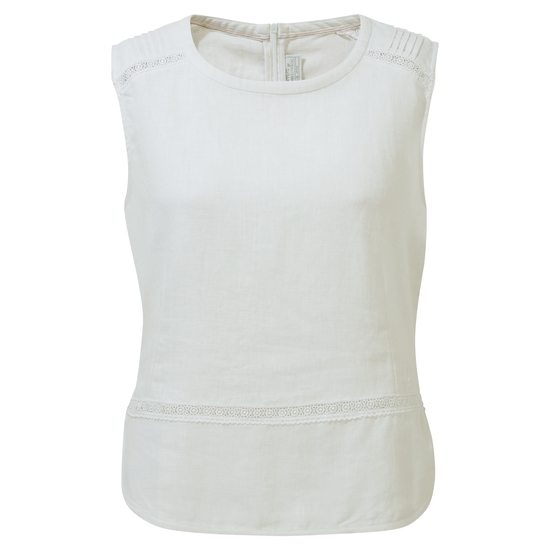 Women's Nosibotanical Bonita Vest | White