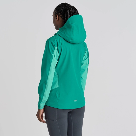 Women's Dynamic Waterproof Pro II Jacket | Mystic Green / Ocean Green