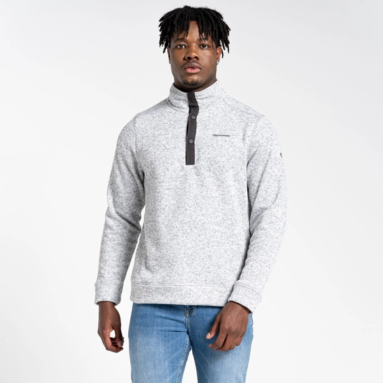 Men's Willis Overhead Fleece | Soft Grey Marl