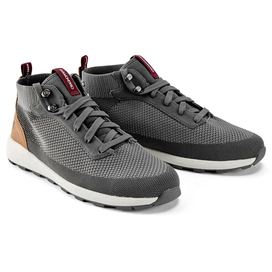 Men's Eco-Lite Mid Shoes | Grey/Brown Tan