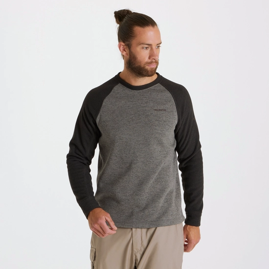 Men's Barker Jumper | Quarry Grey Marl