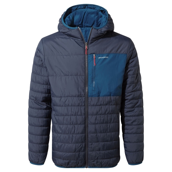 Men's CompressLite VI Hooded Jacket | Blue Navy