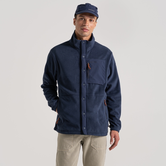 Men's Polartec Argo Full Zip Fleece | Blue Navy