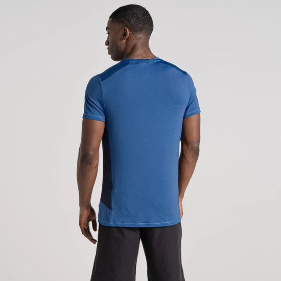 Men's Atmos Short Sleeved T-Shirt | Bolt Blue