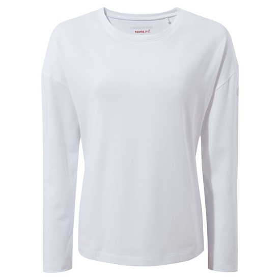 Women's Nosilife Sami Long Sleeved Top | White