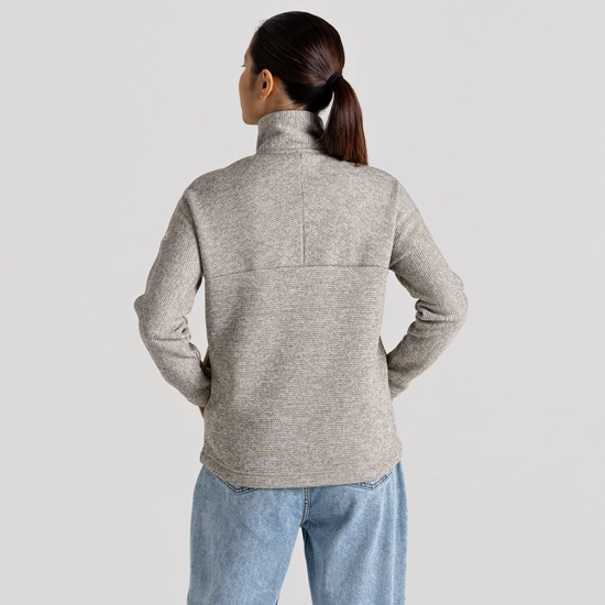 Women's Mabel Full Zip Fleece | Stone