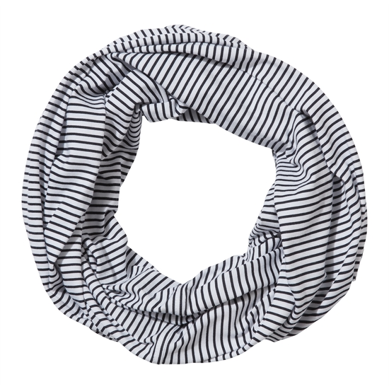NosiLife Infinity Scarf | Blue Navy Stripe