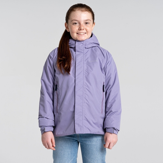 Kid's Harue Insulated Jacket | Purple Haze / Blue Navy