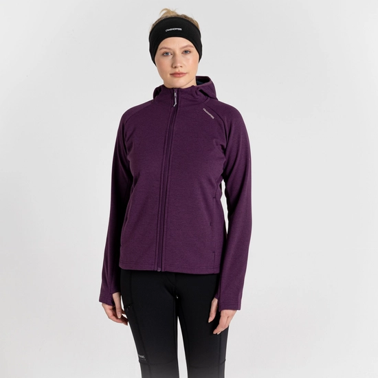 Women's Dynamic Pro Hooded Jacket | Damson