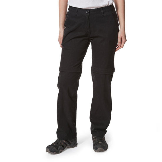 Kiwi Pro II Convertible Trousers | Black