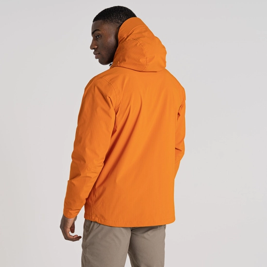 Men's Roland Waterproof Jacket | Canyon Orange