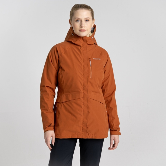 Women's 3 In 1 Jacket | Gingerbread / Warm Russet
