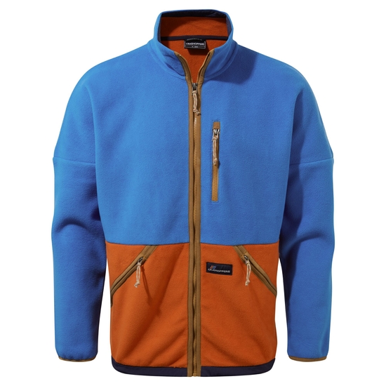 Whitlaw Fleece Jacket | Avalanche Blue / Potters Clay