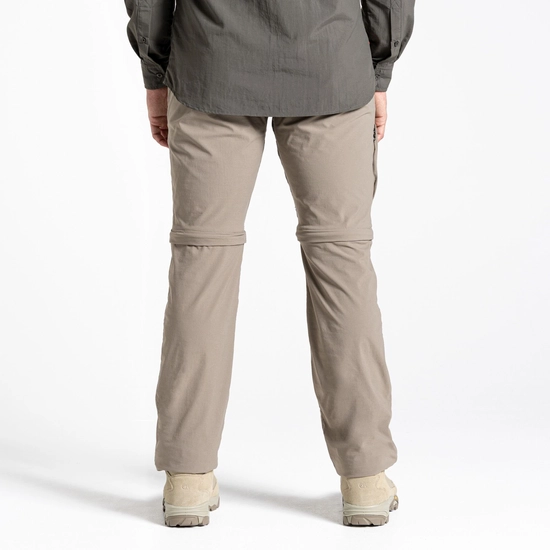 Men's NosiLife Men's Pro Convertible II Trousers | Pebble