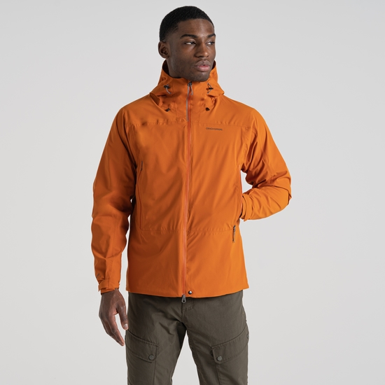 Men's Waterproof Gryffin Jacket | Canyon Orange
