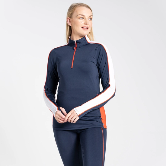 Women's Nosilife Marcella Long Sleeved Top | Blue Navy