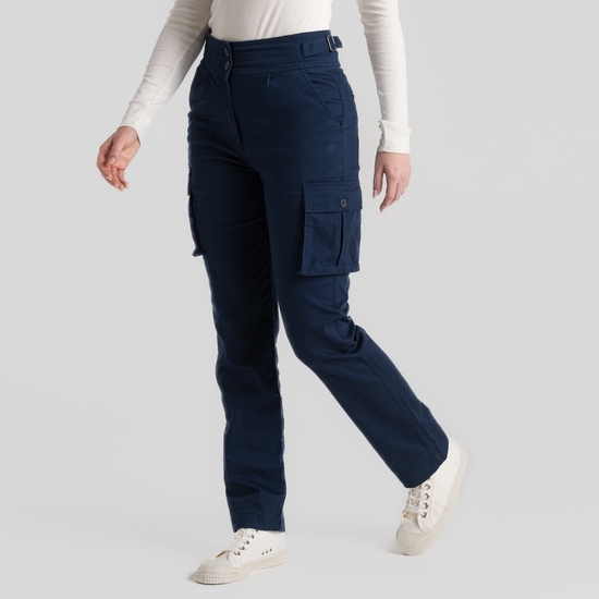 Women's Araby Trouser | Blue Navy