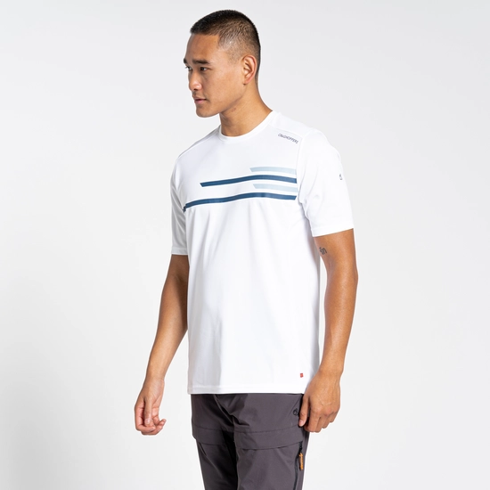 Men's NosiLife Pro Active Short Sleeved T-Shirt | White