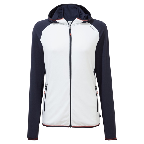 Women's Nosilife Milanta Hooded Top | Blue Navy / Optic White